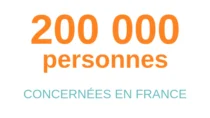 200 000 personnes concernées en France